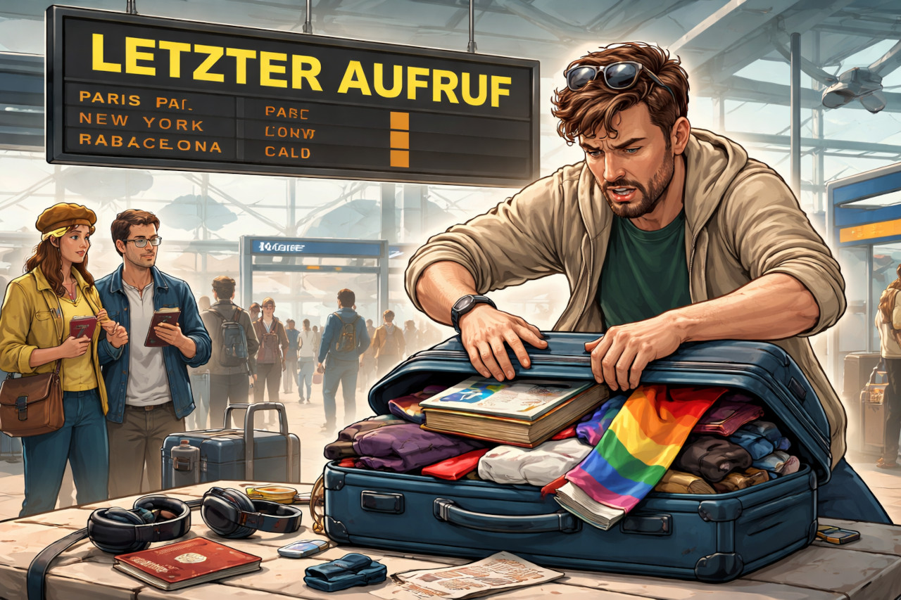 Das große Kofferpacken