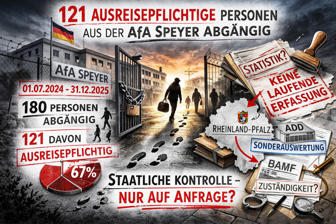 121 ausreisepflichtige Personen aus AfA