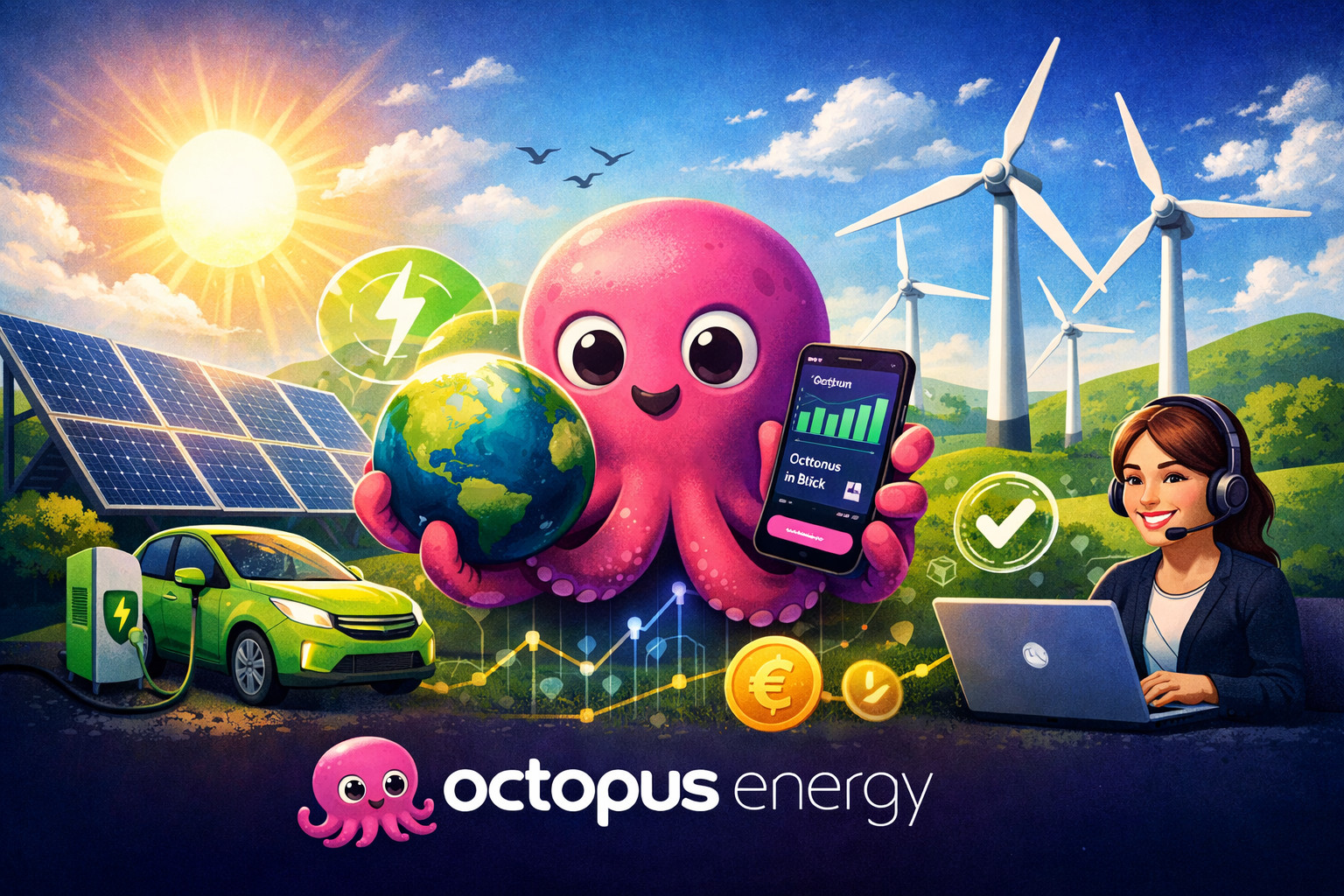 Energie neu gedacht – mit Octopus Energy